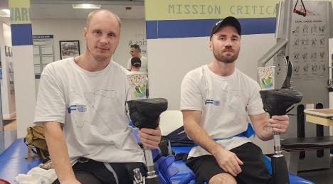 Prosthetics for Ukrainian soldiers Ivan and Serhii in Washington. Digest 3.0