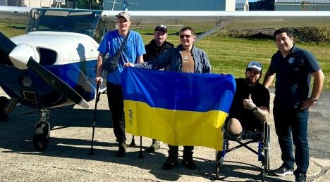 Prosthetics for Ukrainian soldiers Ivan, Serhii, and Dmytro in Washington. Digest 4.0