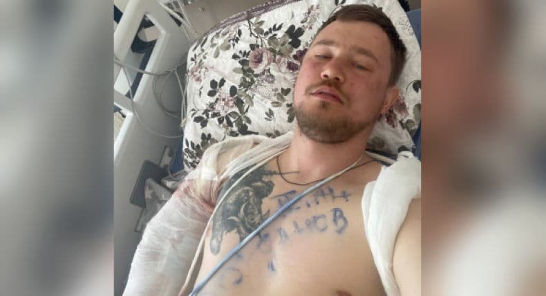 Cyborg Ilya Bogdanov wounded in Irpin