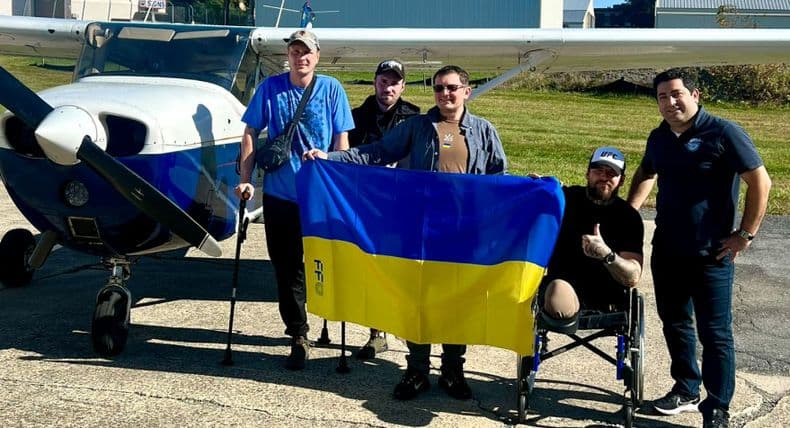Prosthetics for Ukrainian soldiers Ivan, Serhii, and Dmytro in Washington. Digest 4.0