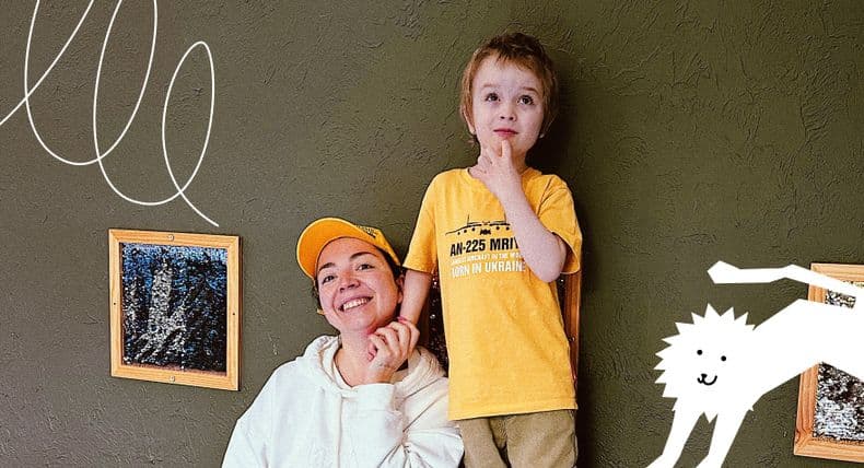 Trial of the LEVCHYK SPECTRUM HUB with blogger and photographer Marta Grinshtein and her 5-year-old son Ivan