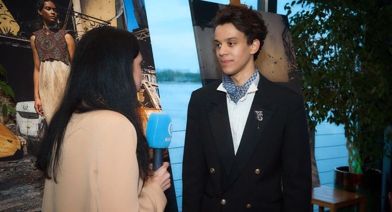 A fashion show and photo exhibition Live & Bloom took place in Kyiv