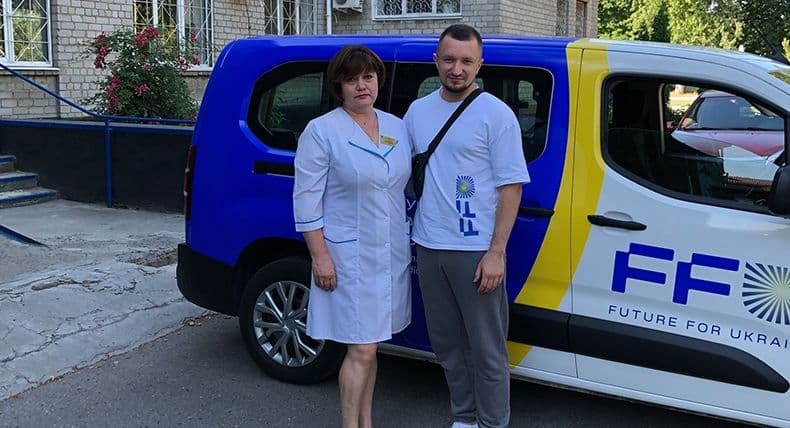 The FFU helped victims of missile strike on mall in Kremenchug
