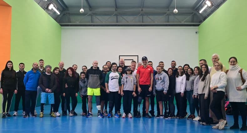 Professor Robert Gailey conducted a training session for physiotherapists at the Steward Health Care Malta clinic