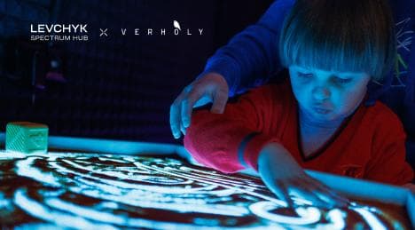 Sensory therapy and relaxation at LEVCHYK SPECTRUM HUB. A year of the dark room operation.