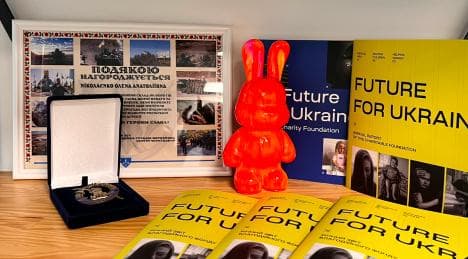 Фонд Future for Ukraine отримав нагороду від 101-ї ОБрО ГШ