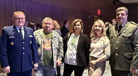 34th Anniversary of the Armed Forces of Ukraine in Washington: president FFU in the USA, Olena Nikolaienko, attends ceremonial event at the International Spy Museum