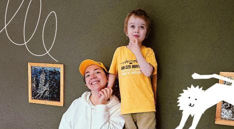Trial of the LEVCHYK SPECTRUM HUB with blogger and photographer Marta Grinshtein and her 5-year-old son Ivan