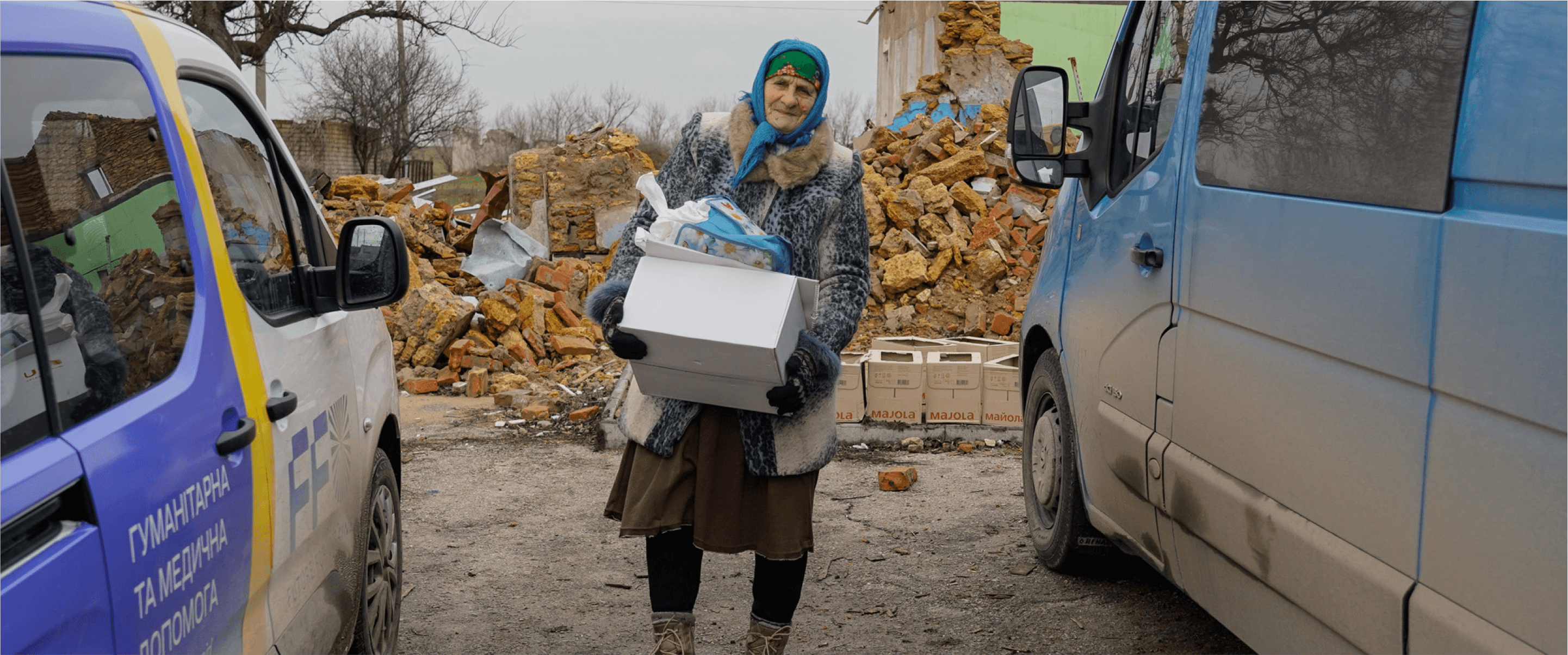 Humanitarian mission to Kherson region on February 22-23