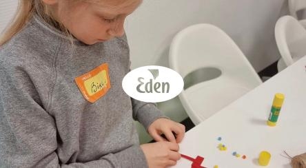 The Eden company in Warsaw provided children with drinking water at the CHILDREN HUB