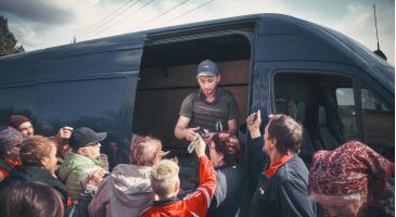Гуманітарна допомога звільненим селам Харківщини