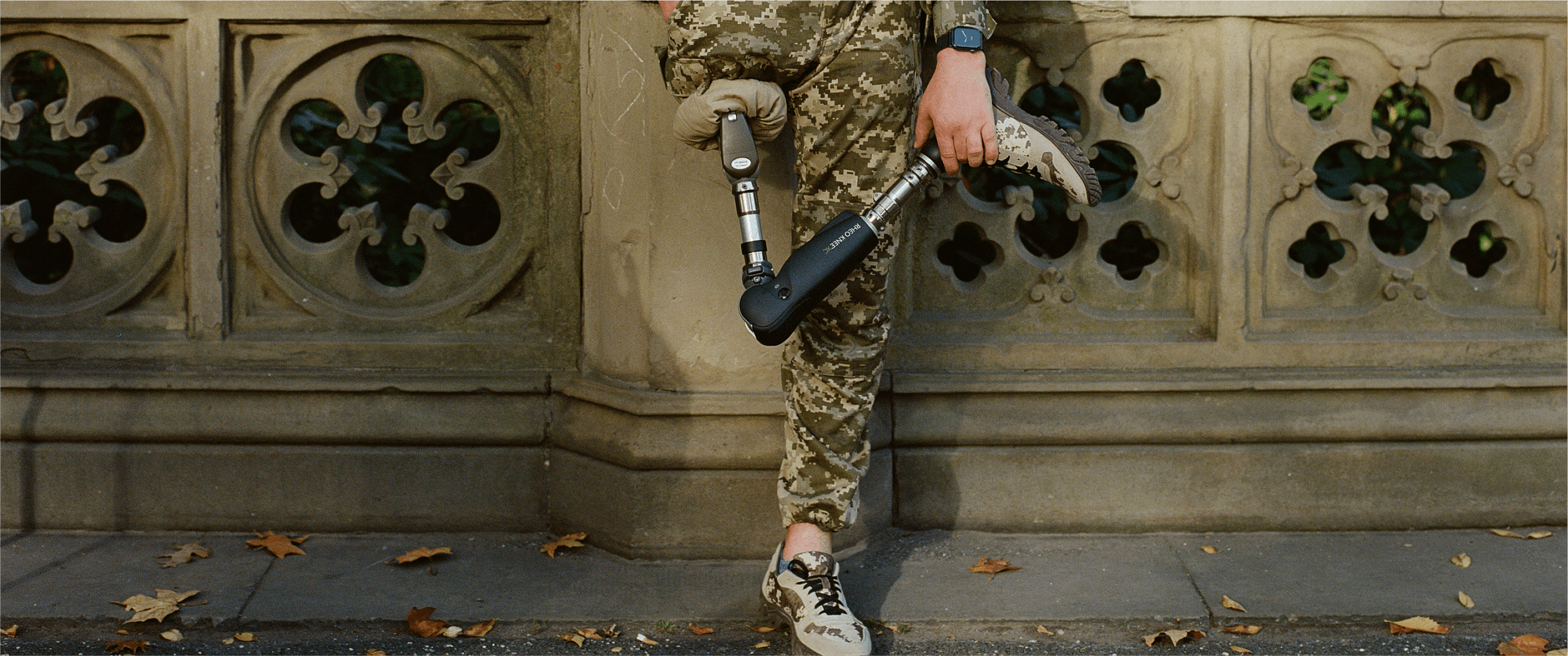 Prosthetics of the Ukrainian military 2023