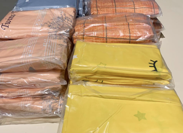 FFU Foundation received 60 sets of bed linen